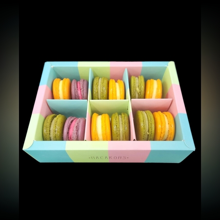 מקרונים בטעמי פירות