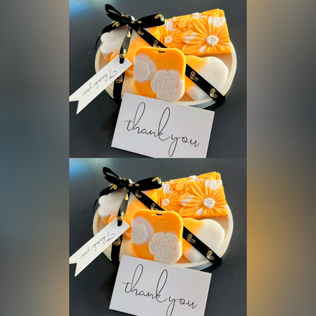 סט סבונים ריחניים דגם ROSE