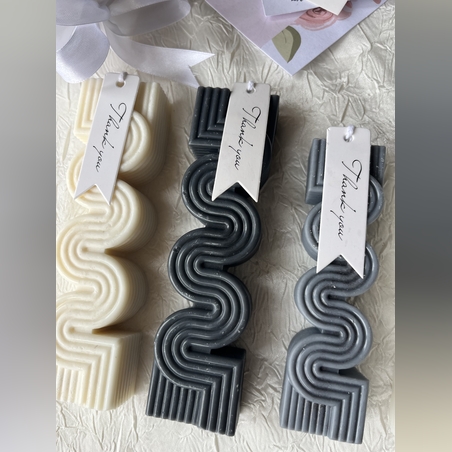 נר דקורטיבי ריחני דגם Snake L