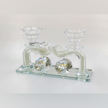 פמוט נוי מוזהב