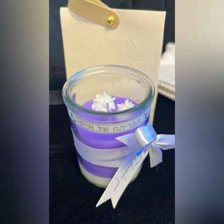 נר ריחני בכלי דגם AMY