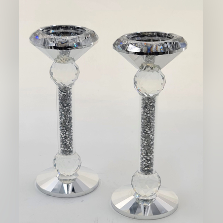 פמוט מוריה כסוף