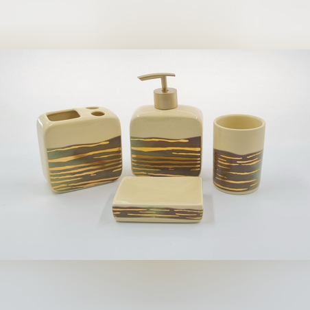 סט אמבטיה זברה