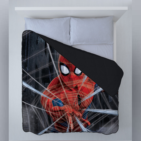 שמיכת קיץ לילדים יחיד- ספיידרמן רשת