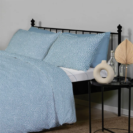 סט מצעים פלנל 100% כותנה למיטה זוגית דגם דור 160/200