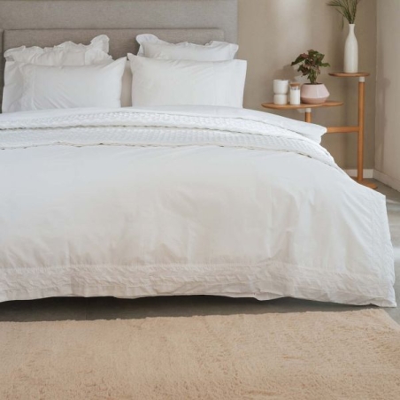 סט מצעים למיטה זוגית 100% כותנה פרקל לורליי 160/200 - VARDINON