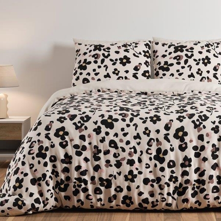 סט מצעים למיטה זוגית 100% כותנה דגם שרלוט 160/200