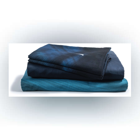 סט מצעים למיטה זוגית רחבה נאוטיקה 100% כותנה סאטן MIDNIGHT OCEAN