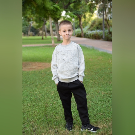 פילה לבן אפור