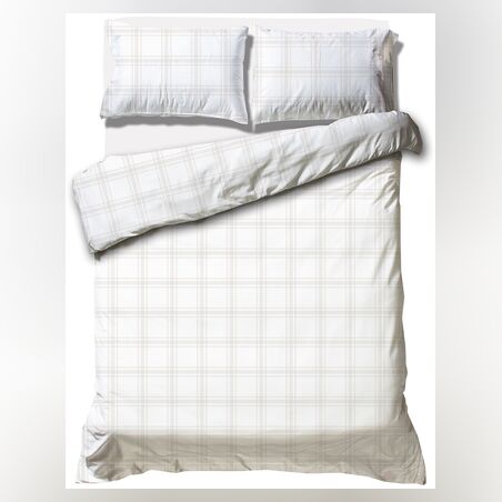 סט מצעים marshal למיטה זוגית 100% כותנה 160/200 -VARDINON