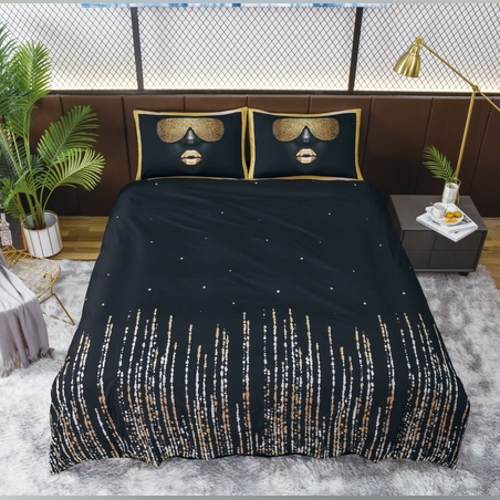 סט מצעים למיטה זוגית פנים סטייל 160/200