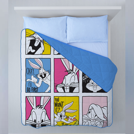 שמיכת קיץ יחיד לוני טונס בריבוע