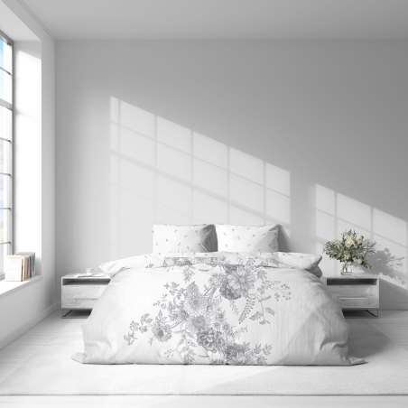 סט מצעים למיטה זוגית רחבה סברינה 180/200 -VARDINON