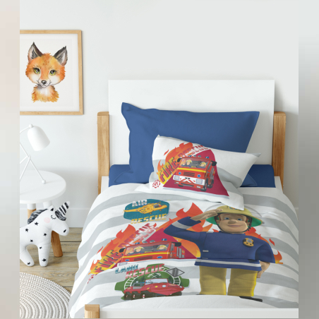 סט מצעים למיטה יחיד סמי הכבאי דגם מצדיע 90/200