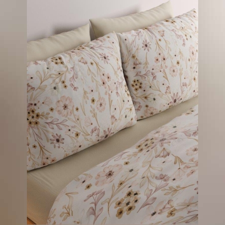 סט מצעים למיטה זוגית 100% כותנה דגם סלין 160/200