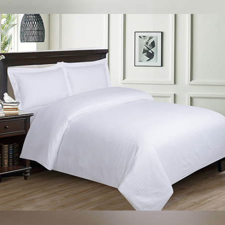 מציע כותנה סאטןלבן אמור 90/200