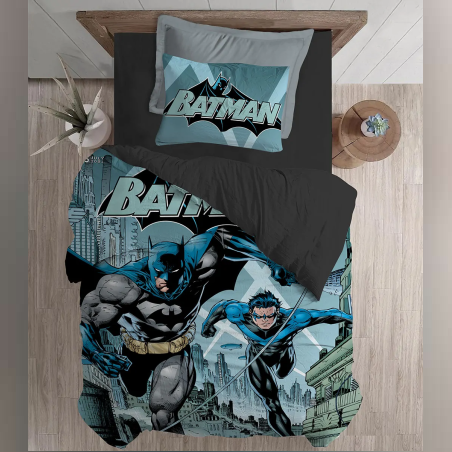 סט מצעים למיטה וחצי באטמן 120/200