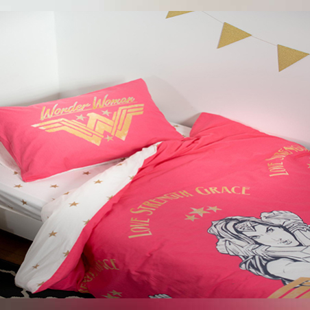 מצעי ילדים וונדר וומן 120/200