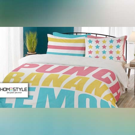 סט מצעים 100% כותנה למיטה זוגית ארגנטינה 160/200