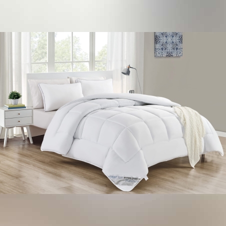 שמיכת פוך אנטי אלרגית-דמוי פלומה במלוי הולופייבר פלומטי 150/200