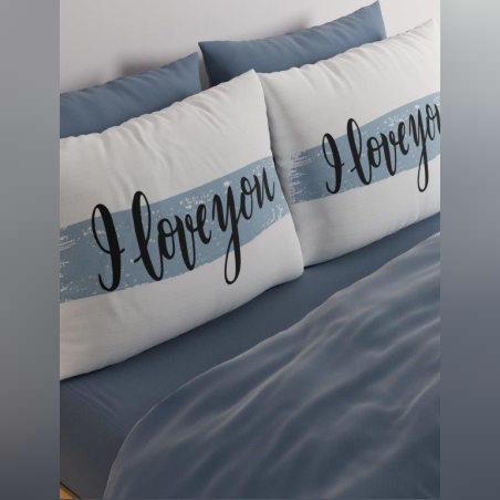 סט מצעים למיטה וחצי 100% כותנה אליאנה 120/200