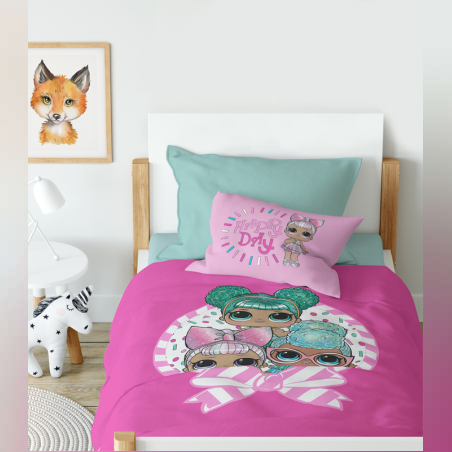 סט מצעים למיטה יחיד LOL- דגם האפי 90/200