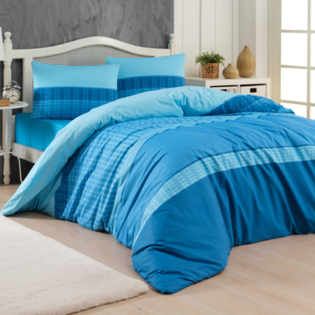 סט מצעים למיטה יחיד 100% כותנה טורינו 90/200