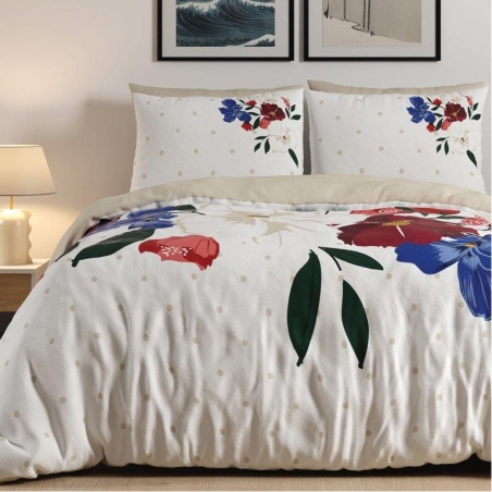 סט מצעים למיטה זוגית 100% כותנה דגם ליטל 160/200