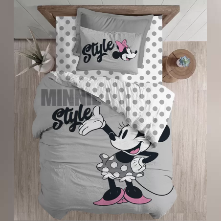 סט מצעים למיטה יחיד מיני מאוס סטייל 90/200