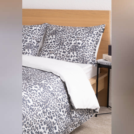 סט מצעים למיטה זוגי רחבה 100% כותנה REPLAY 180/200 דגם MADISON