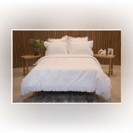 סט מצעים 100% כותנה סאטן פרקל קול 90/200 -VARDINON