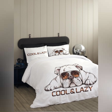 סט מצעים למיטה יחיד דגם לייזי 90/200