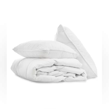 מארז חורף זוגית הכולל זוג כריות ושמיכת פוך זוגי שמיכת פוך זוגית סינטטי אל אלרגית