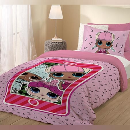 סט מצעים למיטה יחיד LOL- דגם האפי 90/200
