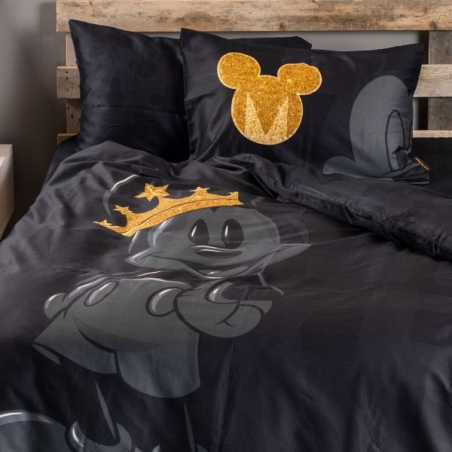 סט מצעים 100% כותנה סאטן למיטה יחיד דגם דרימלנד בלו 90/200 - VARDINON