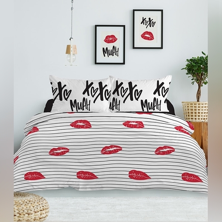 מצעים נשיקות דגם קיילי 90/200