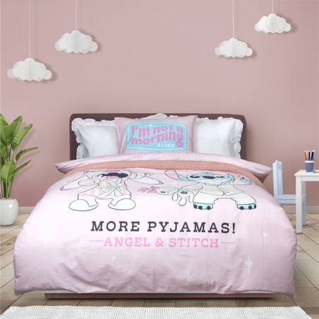 סט מצעים למיטה יחיד לילו וסטיץ Tropical Stitch-VARDINON- 90/200