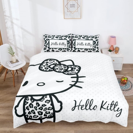 מצעי הלו קיטי לבן 120/200