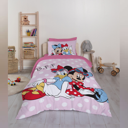 סט מצעים למיטה יחיד חברים טובים 90/200