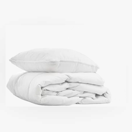 מארז חורף יחיד/וחצי הכוללת כרית ושמיכת פוך סינטטי אל אלרגית 150/200