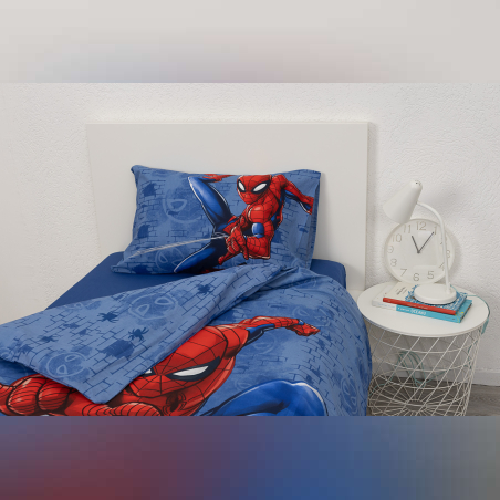 סט מצעים למיטה יחיד ספיידרמן קלאס 90/200