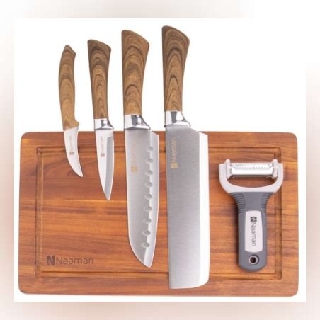 סט 6 חלקים משטח חיתוך ואביזרים נלווים