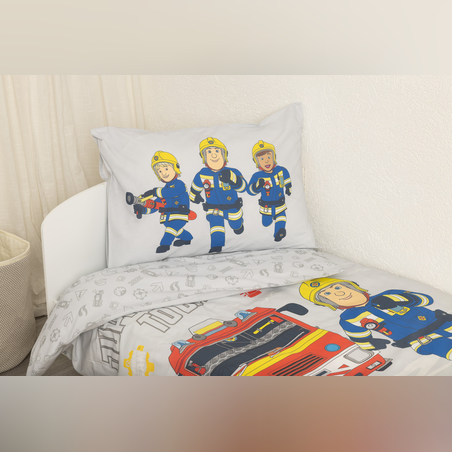 סט מצעים למיטת מעבר 100% כותנה סמי הכבאי 70/140