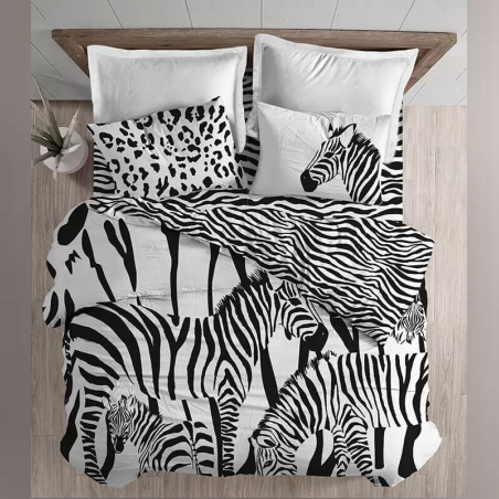 סט מצעים 100% כותנה למיטה זוגית לין 160/200