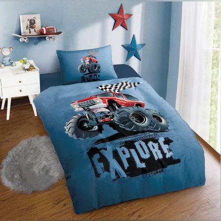 מצעי אוטו כחול 90/200