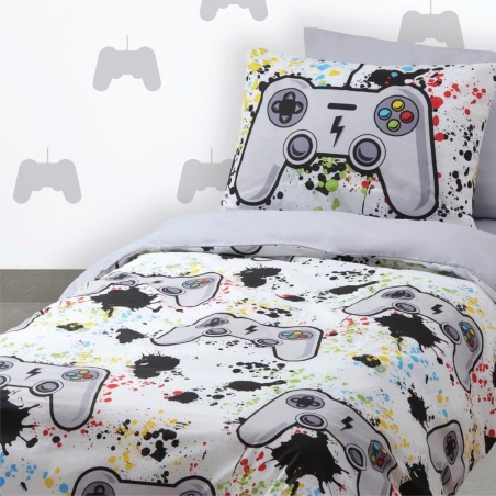 סט מצעים למיטה וחצי 100% כותנה גיימבוי 120/200