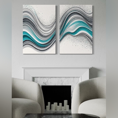 תמונה זכוכית אבסטרקט