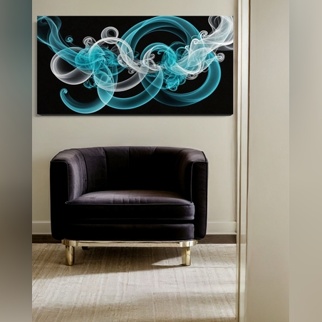 תמונה זכוכית עשן