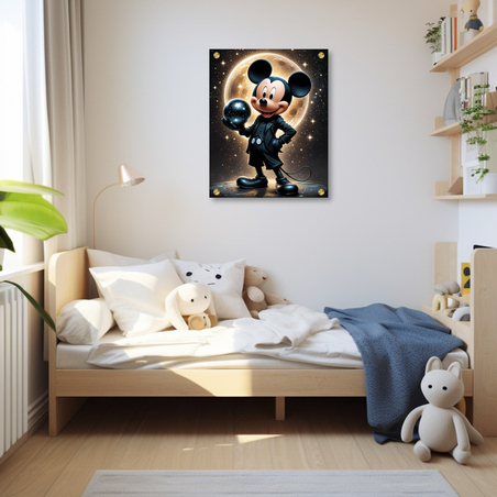 תמונה זכוכית מיקי מאוס