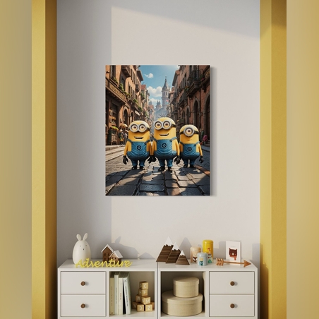 תמונה זכוכית המיניונים